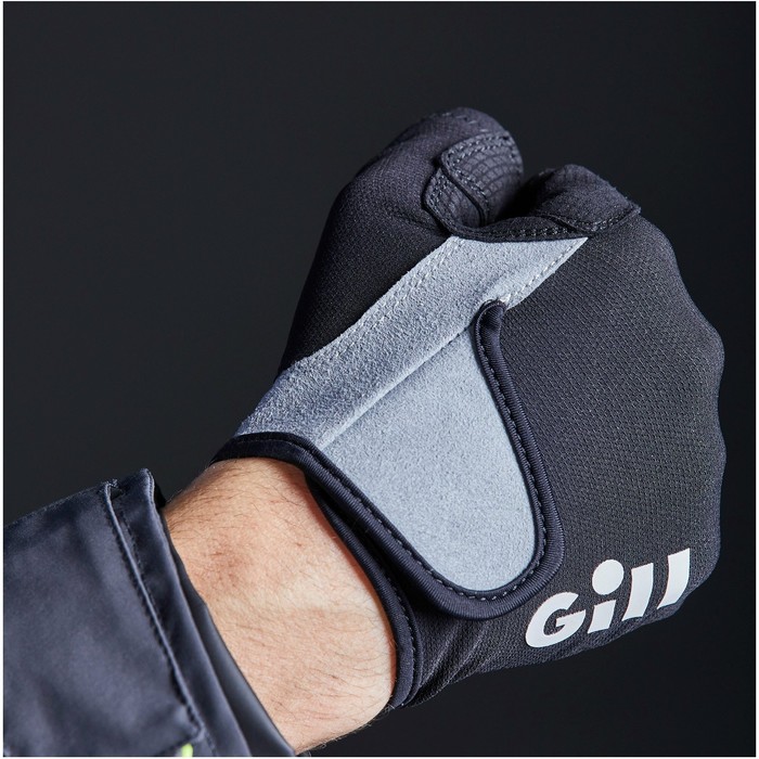 2024 Gill Deckhand Long Finger Gloves 7053 - Black